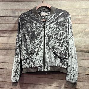 Cloud Chaser womens or teens crushed velvet jacket